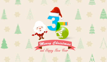 資通電腦祝您聖誕節與新年快樂